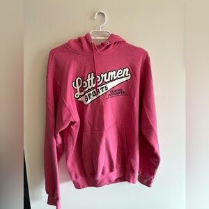 Pink hoodie